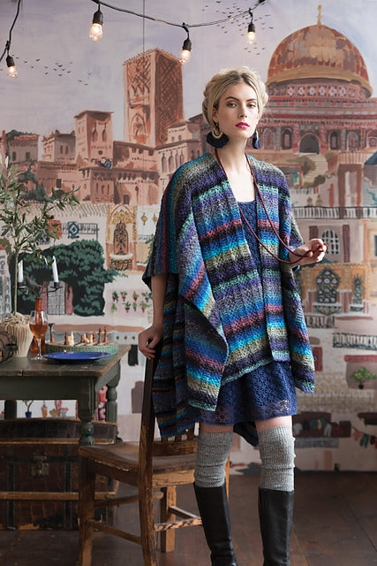 Noro Taiyo Pattern - Kimono Ruana #17 (PDF)