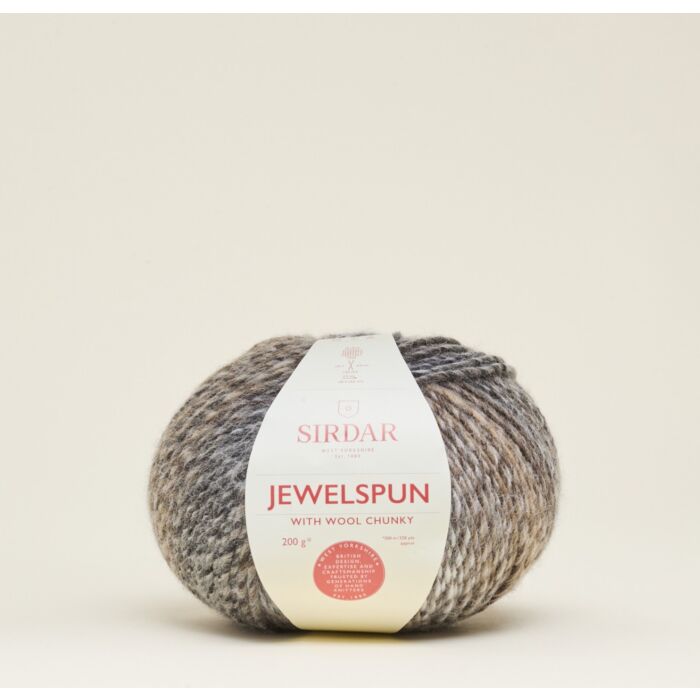 Sirdar Jewelspun with Wool Chunky - Ocean Moon (Color #205) - BIG 200 Gram Skeins