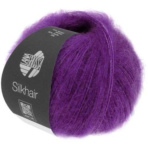 Lana Grossa SilkHair - Violet (Color #206)