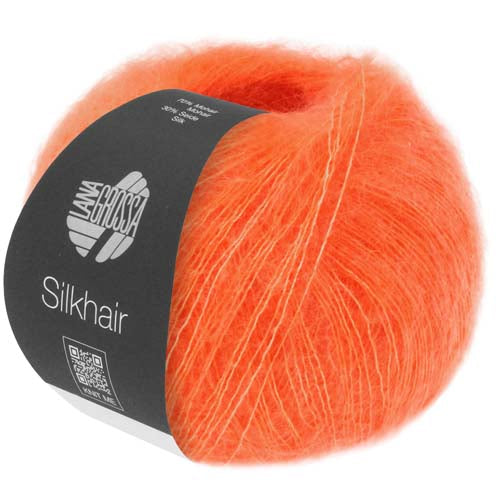 Lana Grossa SilkHair - Coral (Color #207)