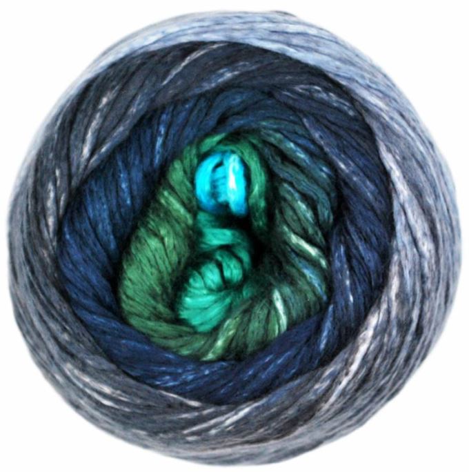 Juniper Moon Farm Cumulus Rainbow - Mariana Trench (Color #210)