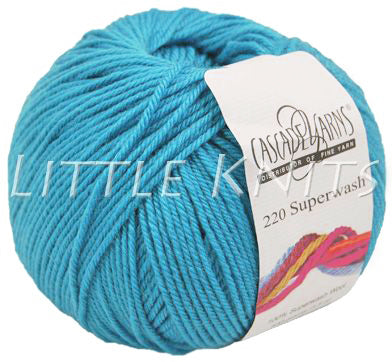 Cascade 220 Superwash - Bachelor Button (Color #227) - Dye Lot 7H3730