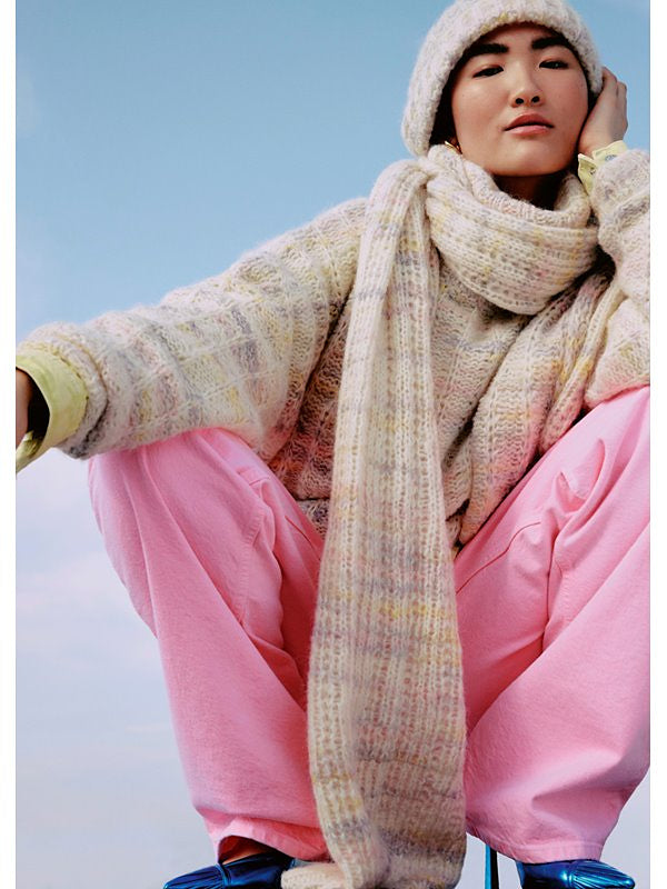 A Lana Grossa Lala Berlin Hazy Pattern - #22 Scarf (PDF)