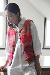 A Noro Ginga Pattern - Sleeveless Jacket (PDF)