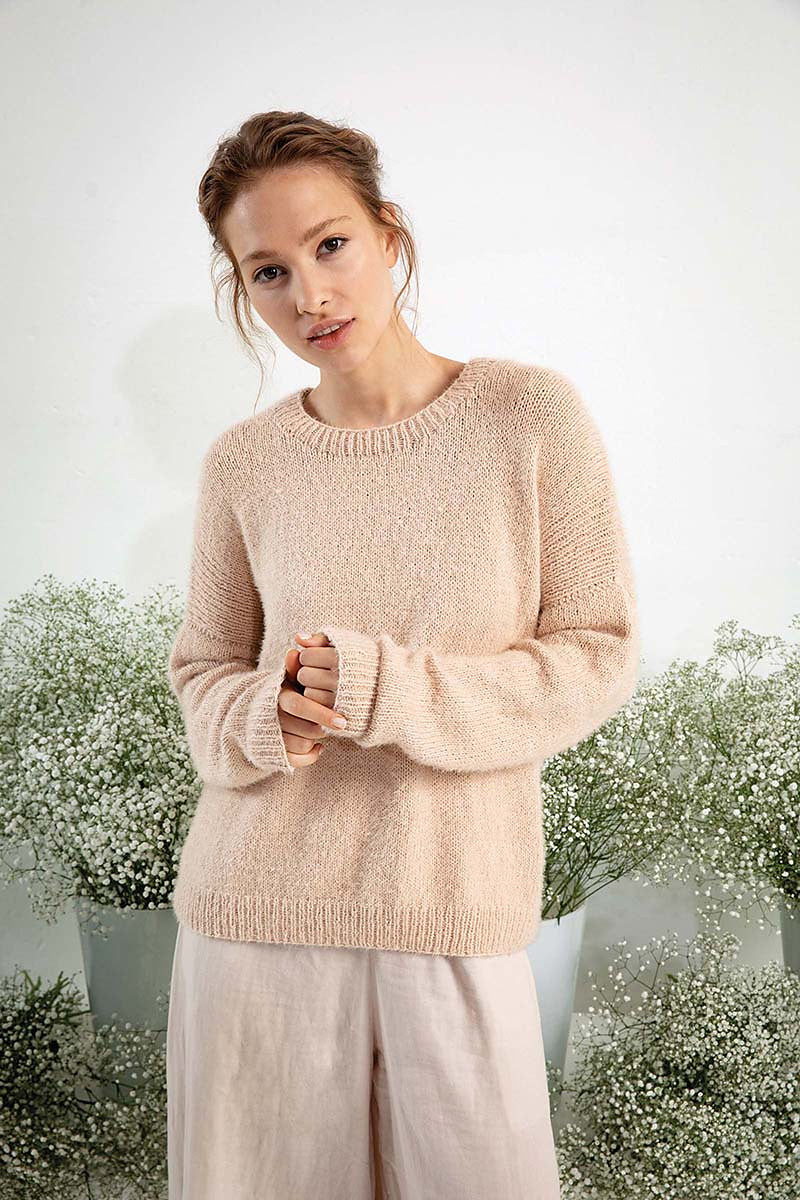 A Lang Aura Pattern - Sweater 272-15 - AVAILABLE ON RAVELRY (LINK & DETAILS IN DESCRIPTION)