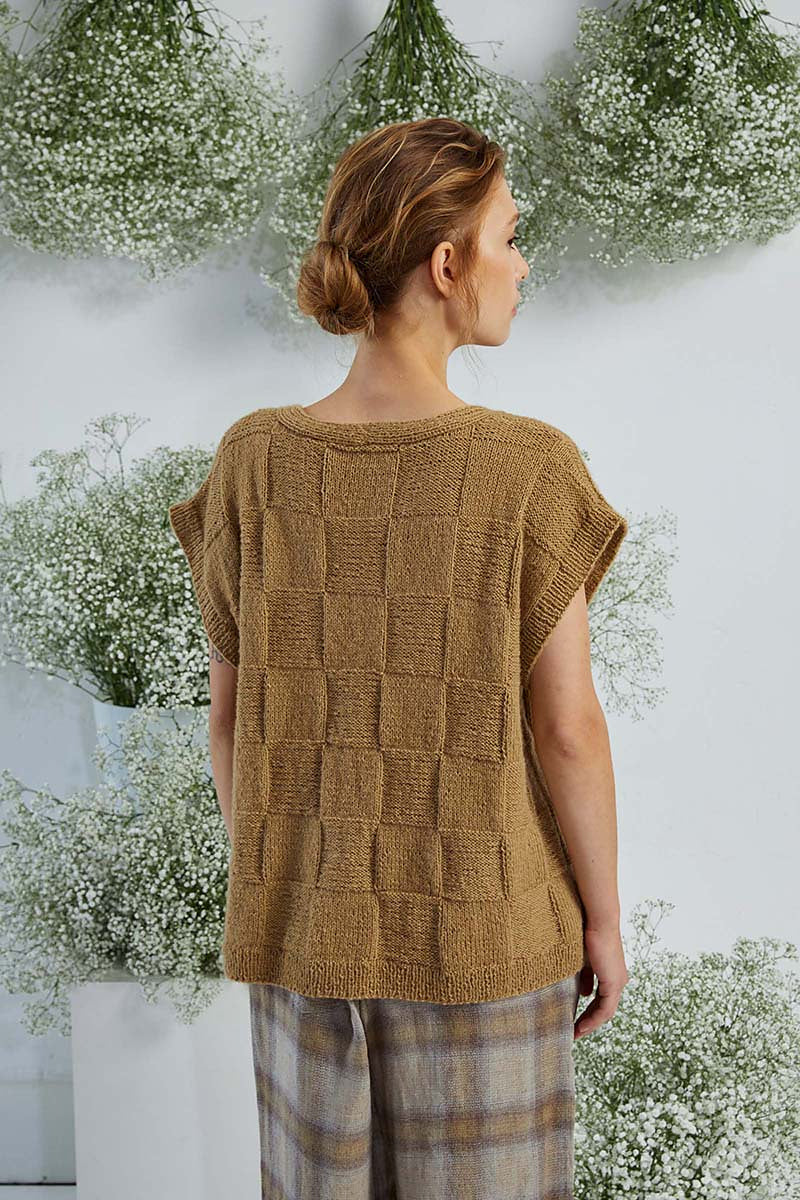 A Lang Regina Pattern - Tank Top 272-22 - AVAILABLE ON RAVELRY (LINK & DETAILS IN DESCRIPTION)