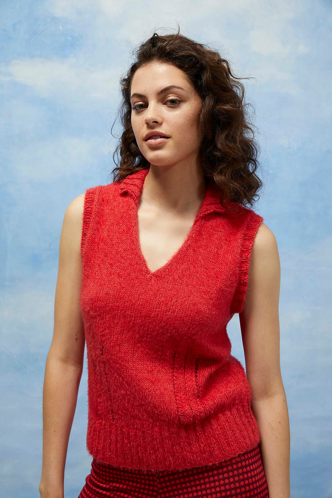 A Lang Aura Pattern - Sleeveless Top 276-03 - AVAILABLE ON RAVELRY (LINK & DETAILS IN DESCRIPTION)
