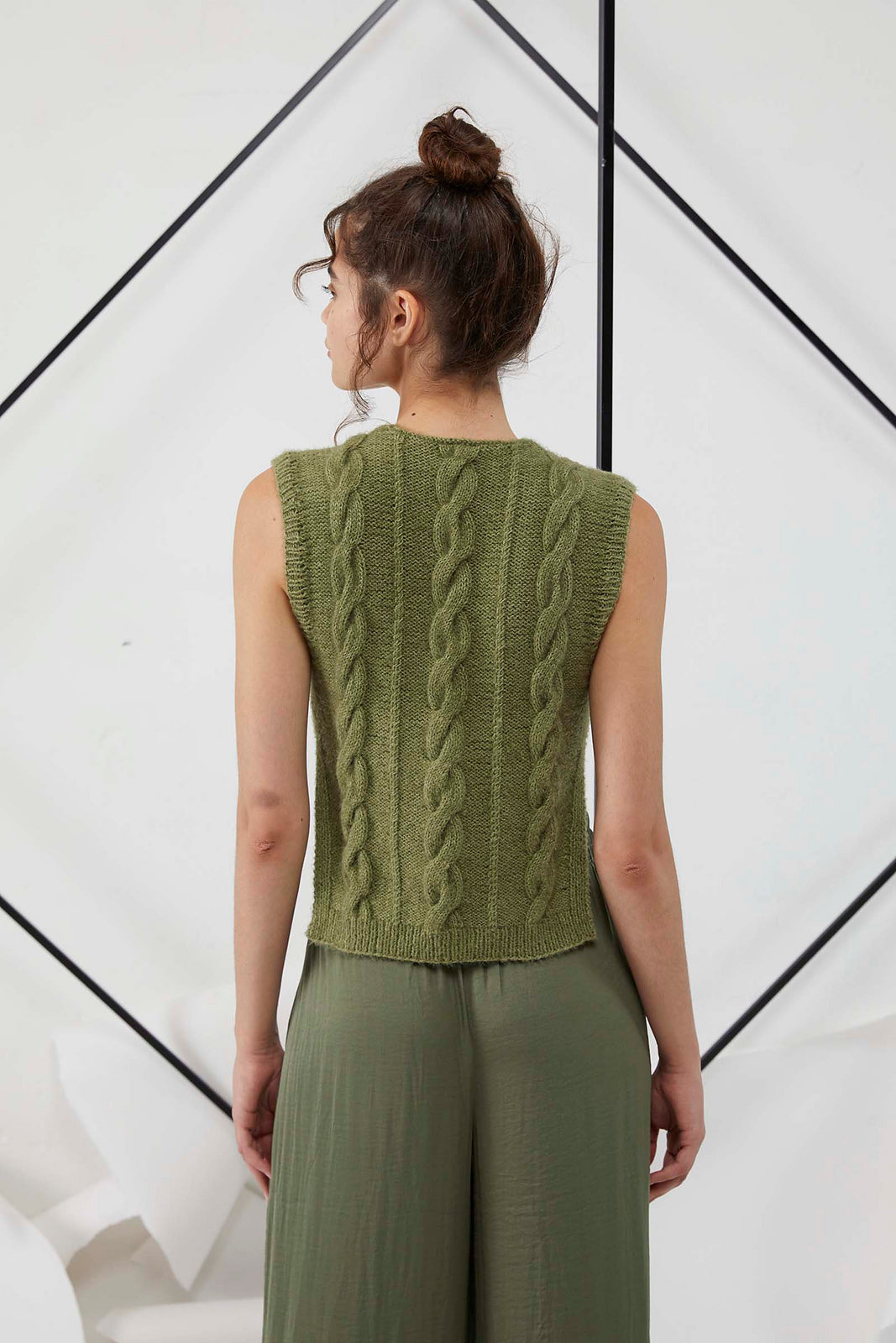A Lang Aura Pattern - Vest 276-70 - AVAILABLE ON RAVELRY (LINK & DETAILS IN DESCRIPTION)