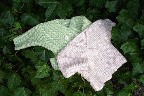 A Churchmouse Yarns and Teas Pattern - Easy Peasy Baby Jacket (PDF)