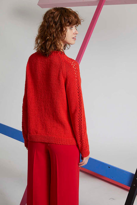 A Lang Ortica Pattern - Sweater 280-12 - AVAILABLE ON RAVELRY (LINK & DETAILS IN DESCRIPTION)