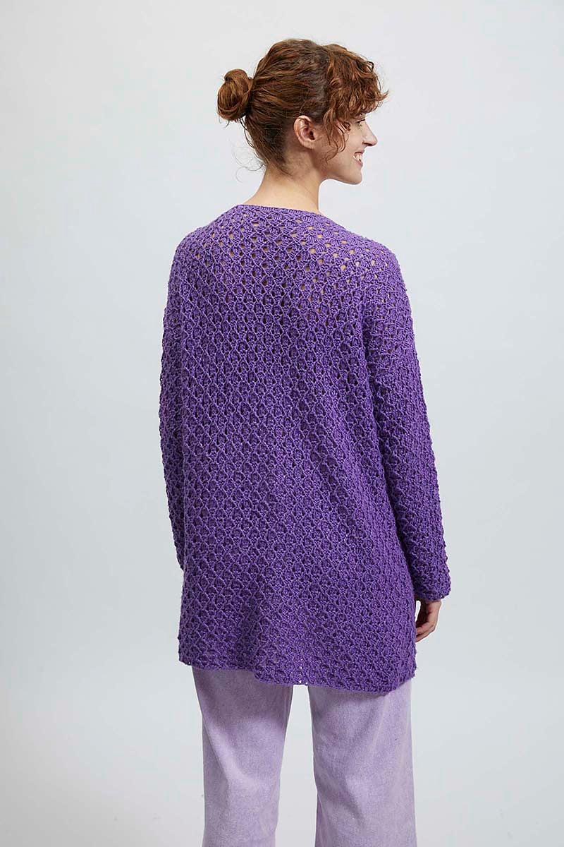 A Lang Ortica Pattern - Cardigan 280-43 - AVAILABLE ON RAVELRY (LINK & DETAILS IN DESCRIPTION)
