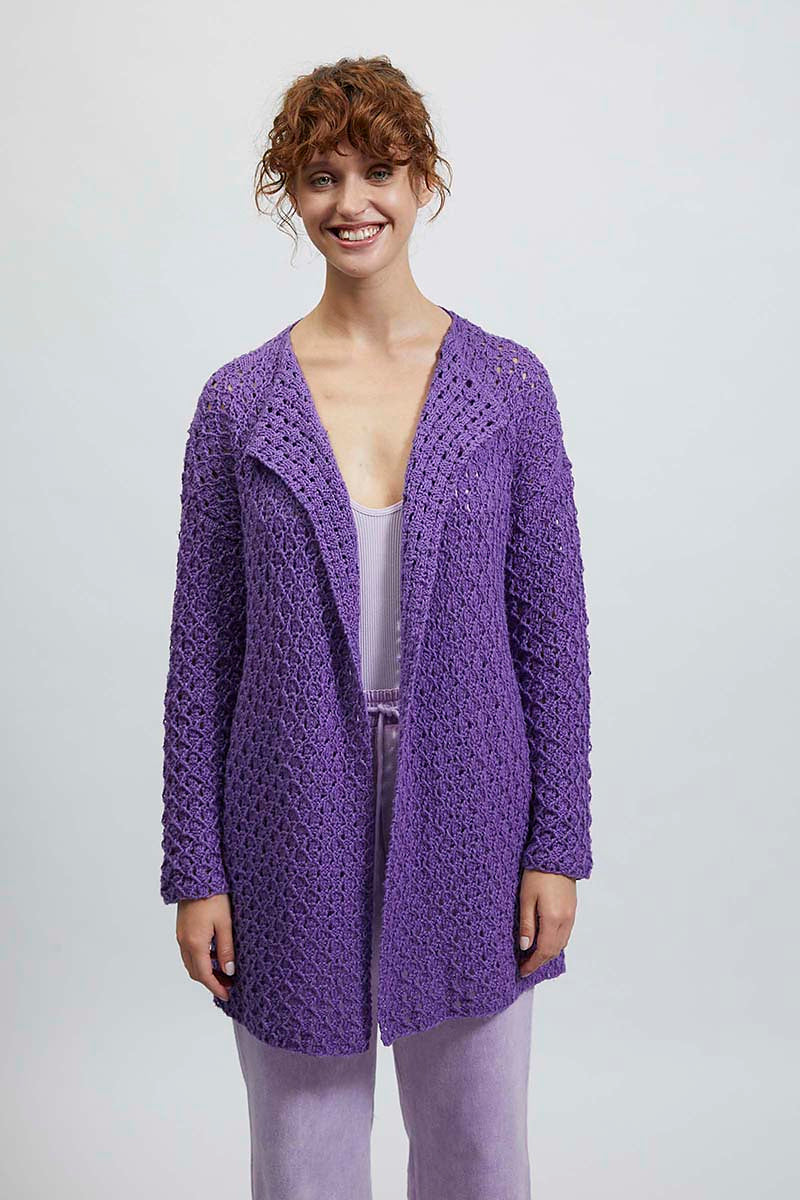 A Lang Ortica Pattern - Cardigan 280-43 - AVAILABLE ON RAVELRY (LINK & DETAILS IN DESCRIPTION)