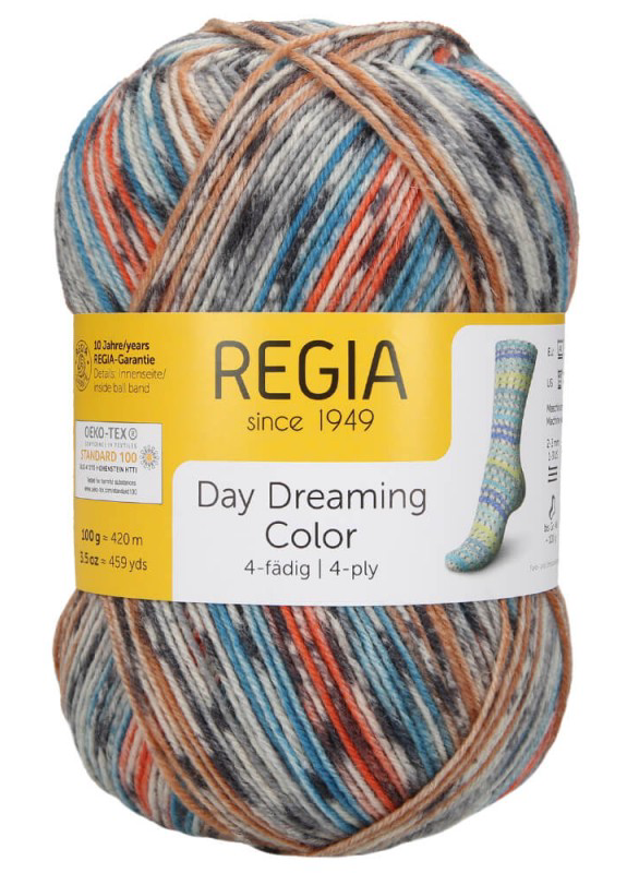 Regia Day Dreaming Color - Dawn (Color #3060) - FULL BAG SALE (5 Skeins)