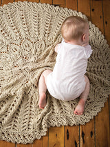 A Berroco Comfort Chunky Pattern - Cecelia Baby Blanket (PDF)