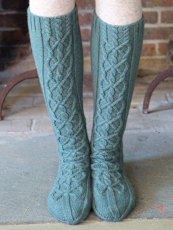 A Berroco Knitting Pattern - Leighton Socks Pattern (PDF)