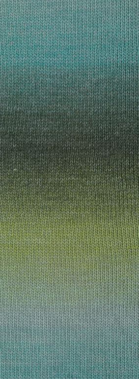 Lana Grossa Gomitolo Gala - Pacific Surf (Color #4022) - BIG 200 GRAM CAKES