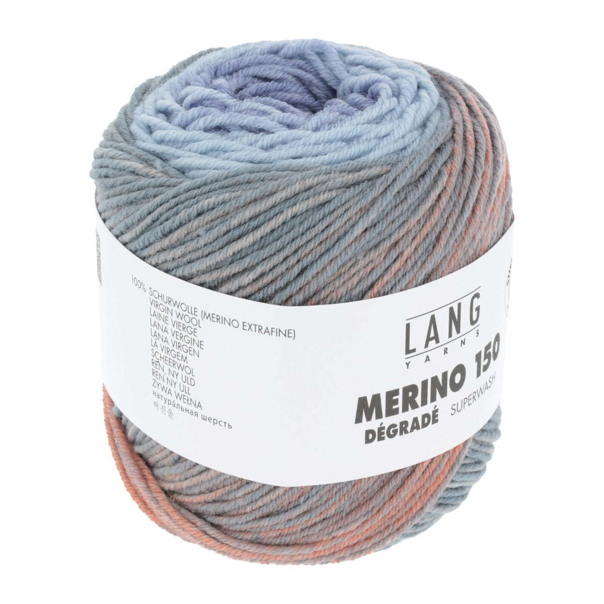 Lang Merino 150 Degrade - Sunrise in London (Color #01) - FULL BAG SALE (5 Skeins)