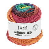 Lang Merino 150 Degrade - Rainbow Wave (Color #08)