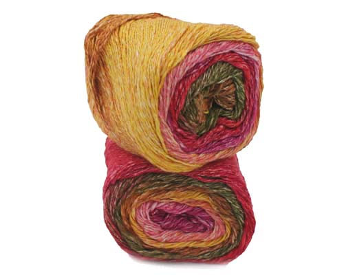 Trendsetter Yarns Pavlova - Strawberry Shortcake (Color #4154) - BIG 100 GRAM CAKES