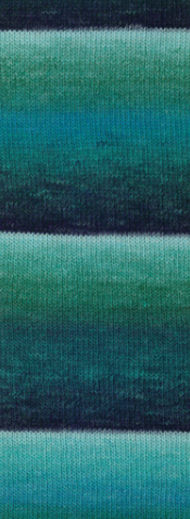 Lana Grossa Gomitolo Fumo - Ocean Waves (Color #511)