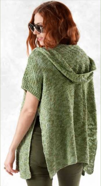 A Trendsetter Infinity Pattern - Boxed St. Hooded Vest 5400d (PDF)