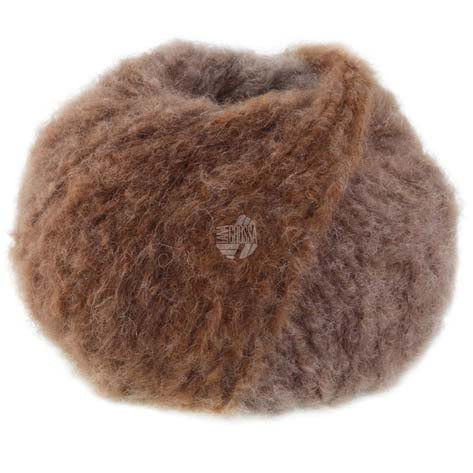 Lana Grossa Avio - Brown Charcoal (Color #05) - TEN SKEIN BAGS