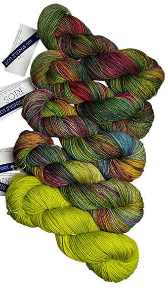 Malabrigo Rios One of a Kind - The Enchanted  Grove (FIVE SKEINS)