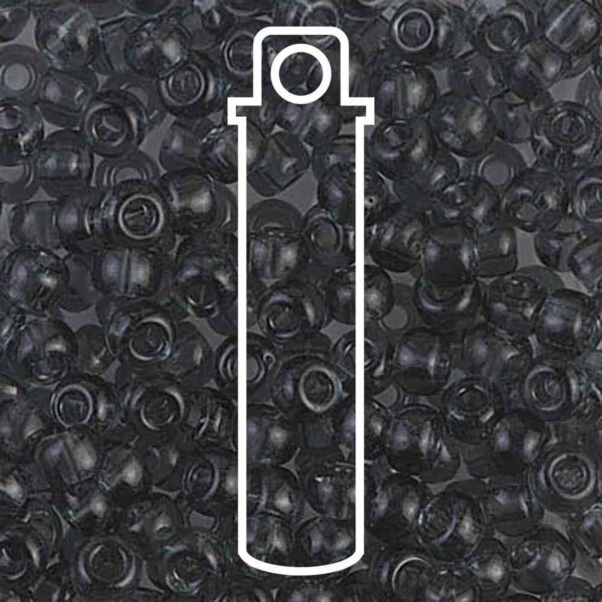 Miyuki Japanese Seed Beads Size 6/0 - Transparent Gray (Color #9152)