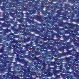 Miyuki Japanese Seed Beads Size 6/0 - Amethyst / Aqua (6-91827-TB)