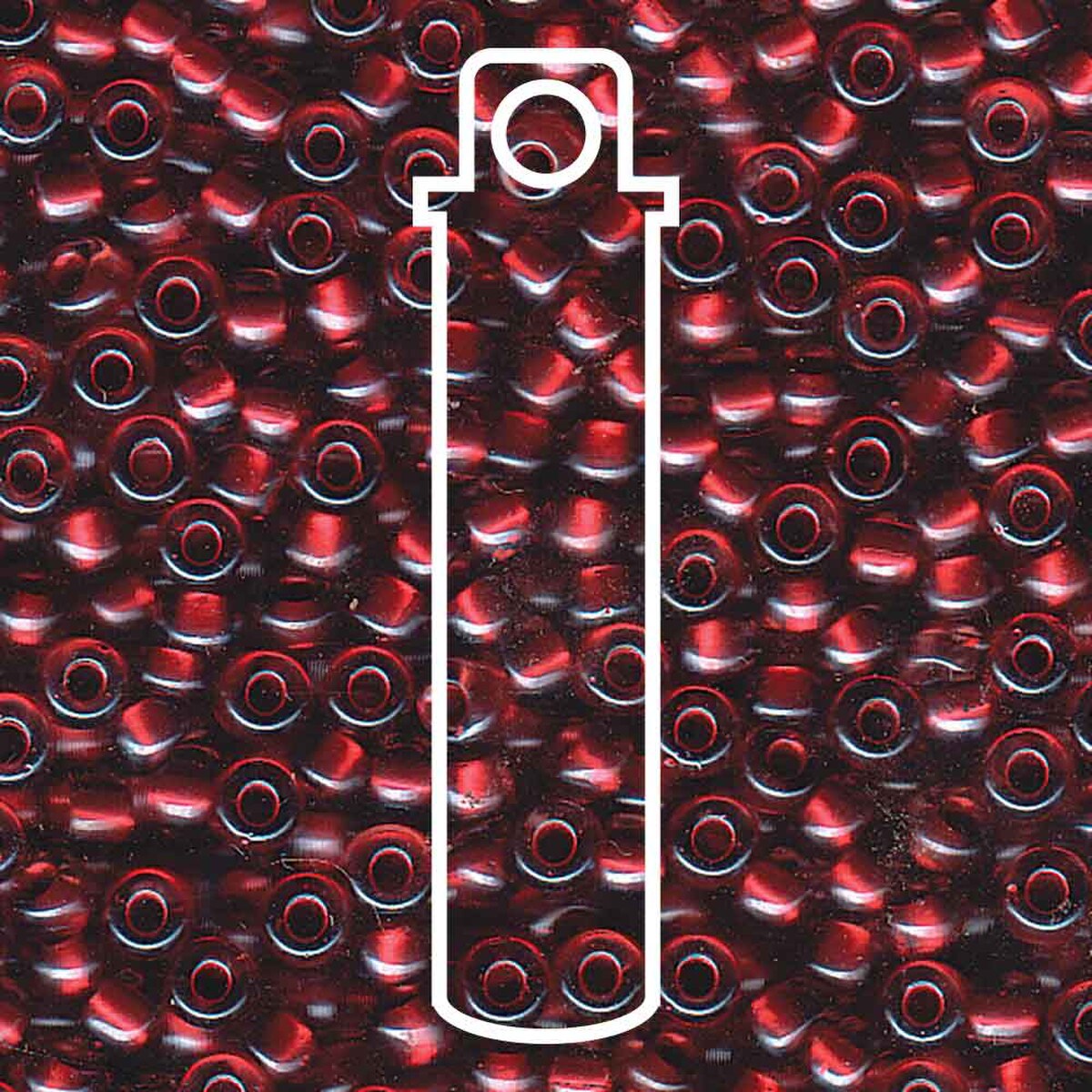 Miyuki Japanese Seed Beads Size 6/0 - Amy Burgundy (Color #93804) 20 Gram Tube