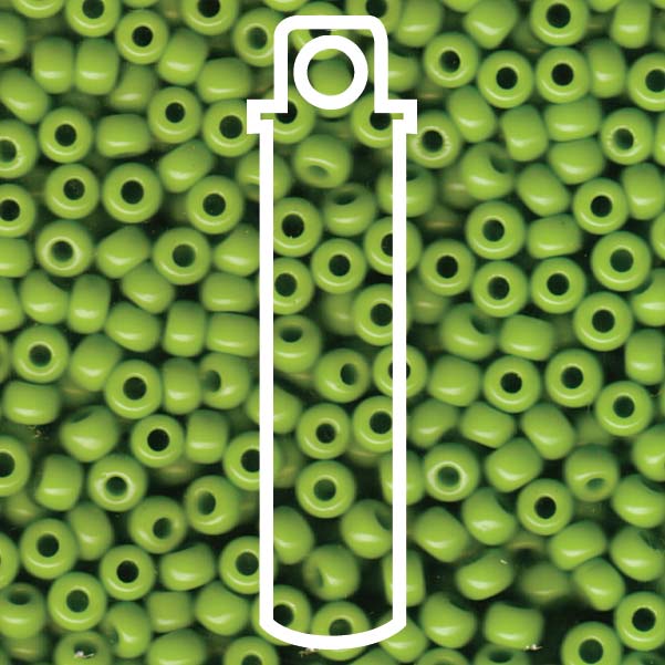 Miyuki Japanese Seed Beads Size 6/0 - Opaque Chartreuse (Color #9416)