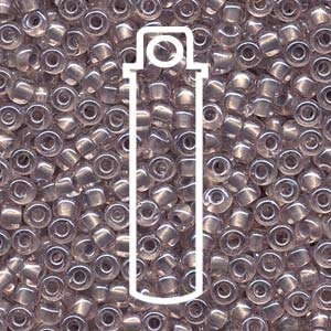 Miyuki Japanese Seed Beads Size 6/0 - Inside Dyed Pearlized Purple in Pink (Color #94614)