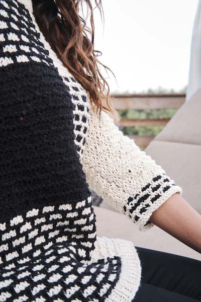 A Trendsetter Pure Love Pattern - PAT-6000G Slipped Brick St. Pullover (PDF File)