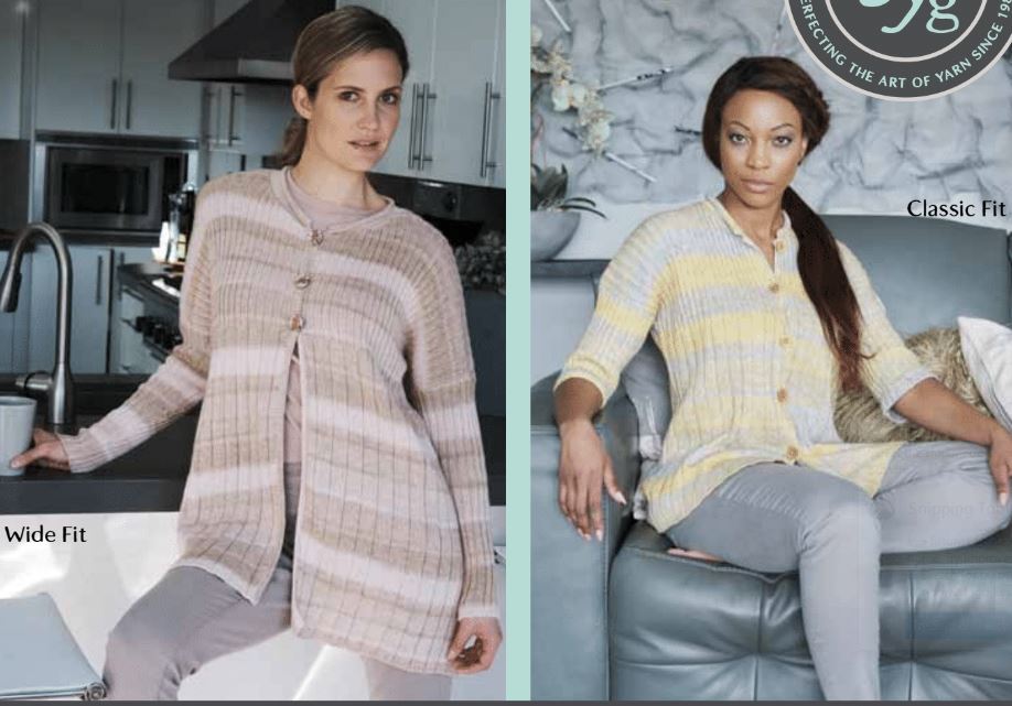 A Trendsetter Basis Pattern - Ribbed Jacket 6000r (PDF)