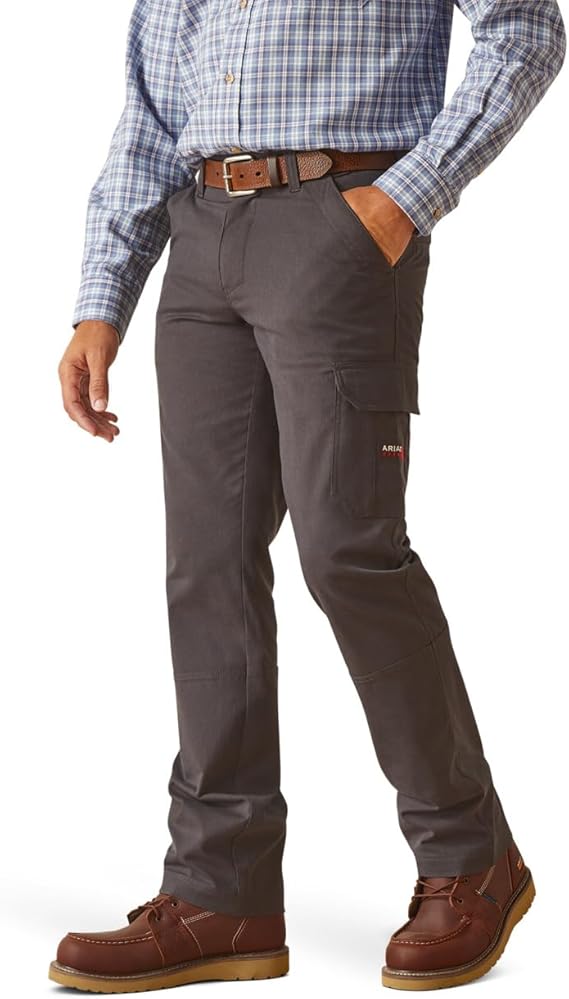 New w/ Tags ARIAT Mens FR M7 Slim Duralight Stretch Ripstop Straight Pant 32x38