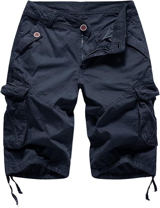 New w/ Tags FourSteeds Women's Casual Fitted Twill Bermuda Cargo Shorts Size 4