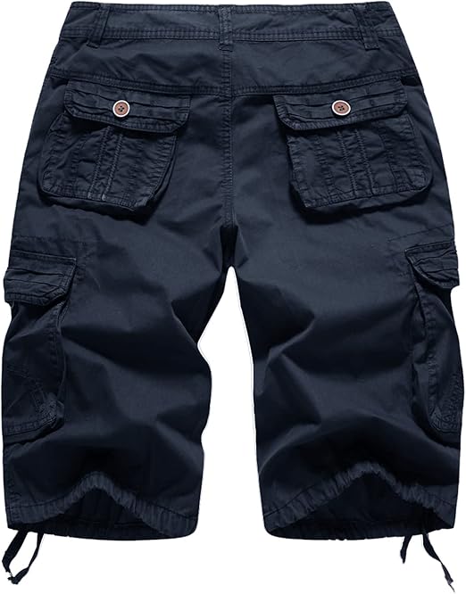 New w/ Tags FourSteeds Women's Casual Fitted Twill Bermuda Cargo Shorts Size 4