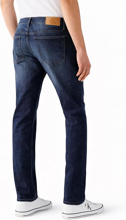 Calvin Klein Men's High Stretch Straight Fit Denim Jean, W34 x L30