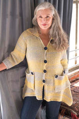 A Trendsetter Basis Pattern - #6200-Q Body Pocket Flared Edge Cardigan (PDF)