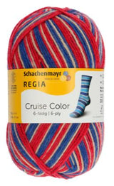 Regia 6-ply Cruise - Sail Away (Color #6205) - BIG 150 GRAM SKEINS