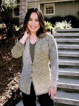 A Trendsetter Impress Pattern - Reversible Tie Waist Cardigan 6400Q (PDF File)