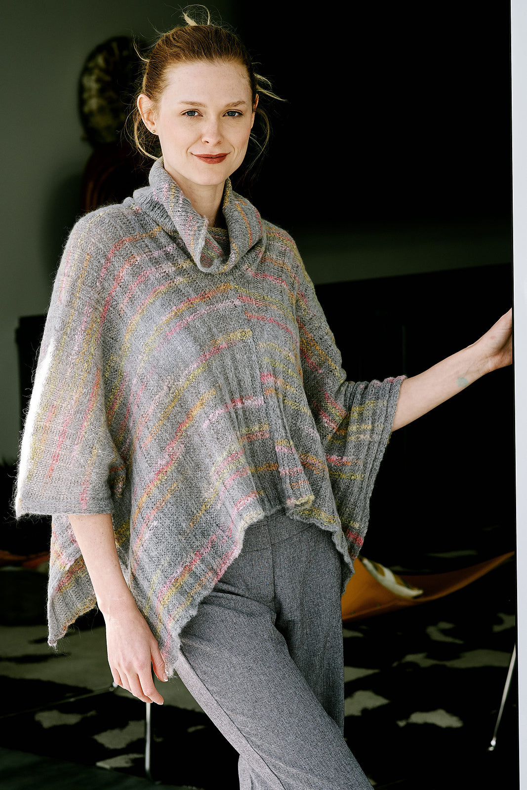 A Lana Grossa Lala Berlin Hazy Pattern - #6600T Lala Hazy Ribbed Pullover (PDF)