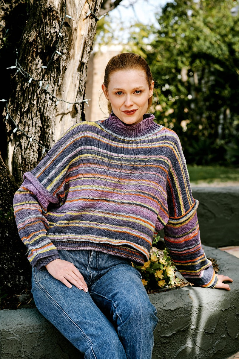 A Trendsetter Celebrate Pattern - 6600C Celebrate Tucked Ridge Pullover (PDF)