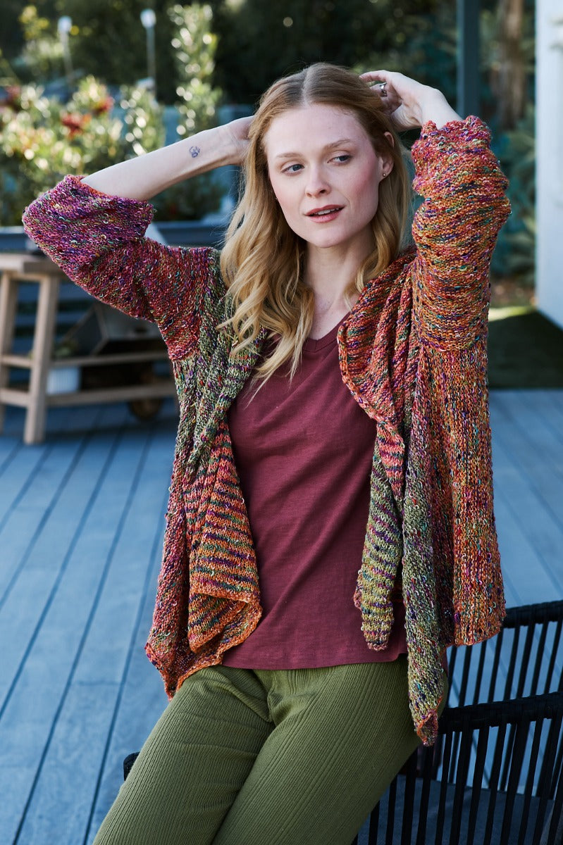 A Trendsetter Pattern - 6600 H PAVLOVA & CIN CIN VERTICAL STRIPED BUTTERFLY (PDF)