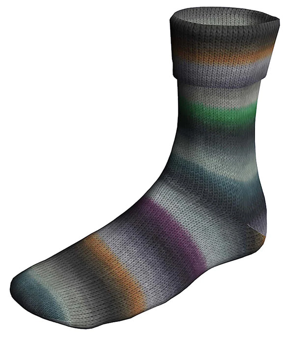 Lang Super Soxx Silk Weekday - Thursday (Color #466)