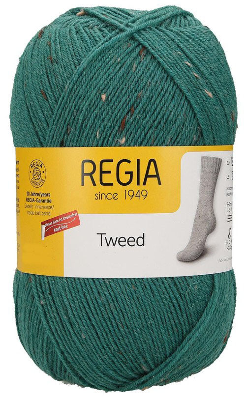 Regia 6-Ply Tweed - Cedar Tree (Color #00070) - 150 Gram Skeins