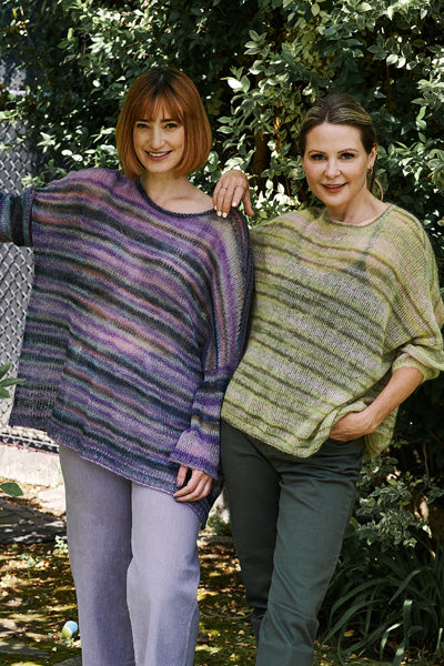 A Lana Grossa Cottonhair Pattern - Oversized Drop Shoulder Pullover #7100-16 (PDF)