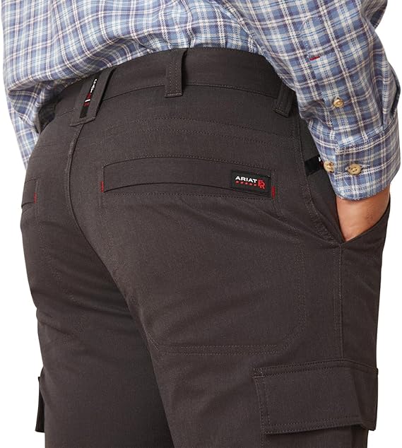 New w/ Tags ARIAT Mens FR M7 Slim Duralight Stretch Ripstop Straight Pant 32x38