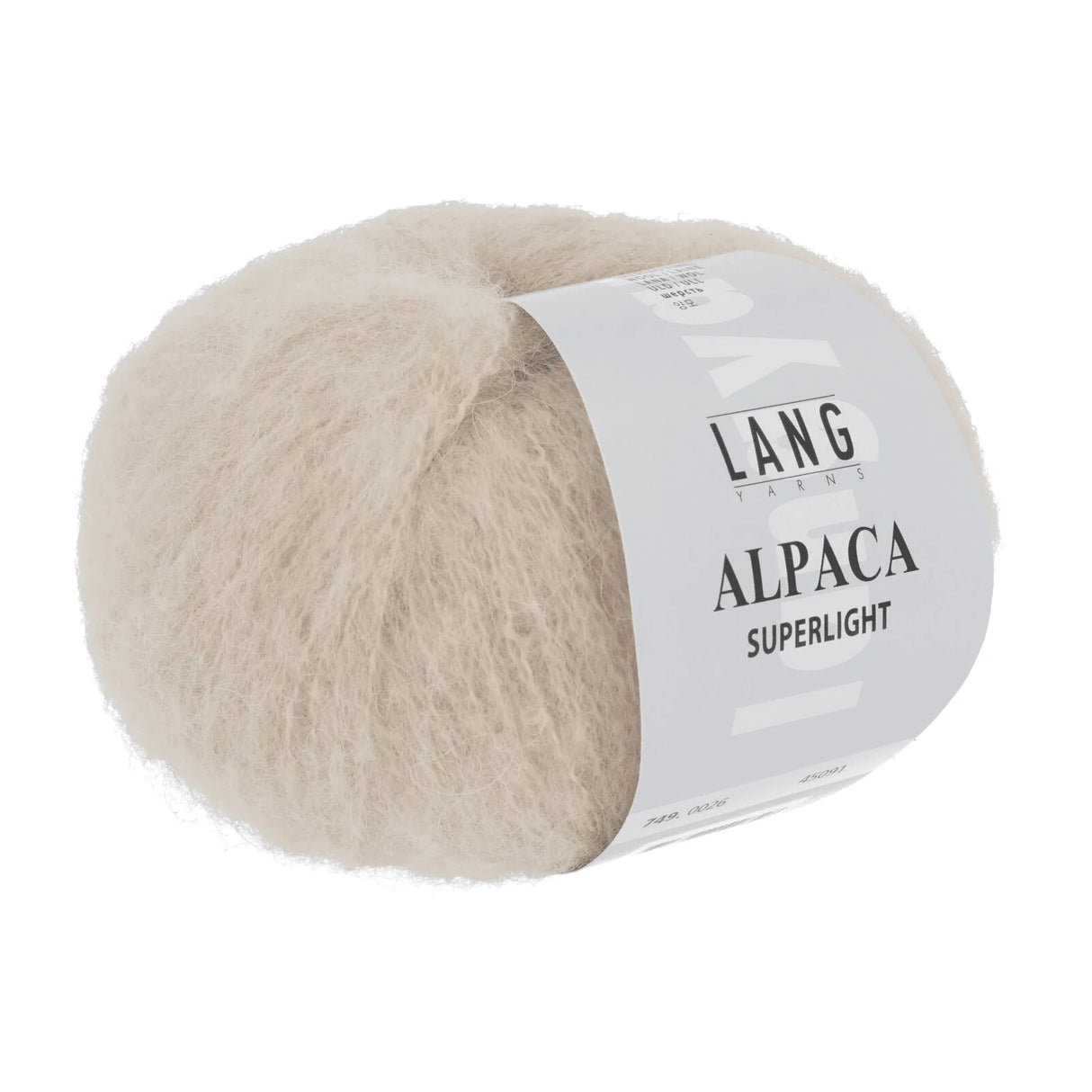 Lang Alpaca Superlight - Beige (Color #26) - FULL BAG SALE (5 Skeins)