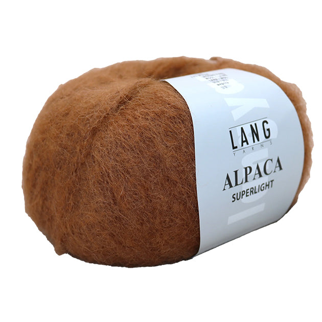 Lang Alpaca Superlight - Sable Brown (Color #167) - FULL BAG SALE (5 Skeins)